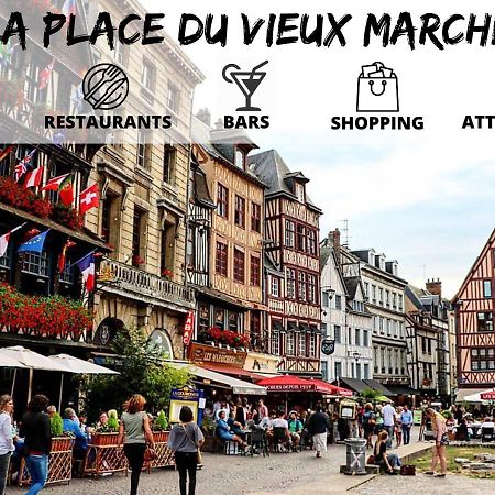Cosy'Appart - Le Fontenelle Leilighet Rouen Eksteriør bilde