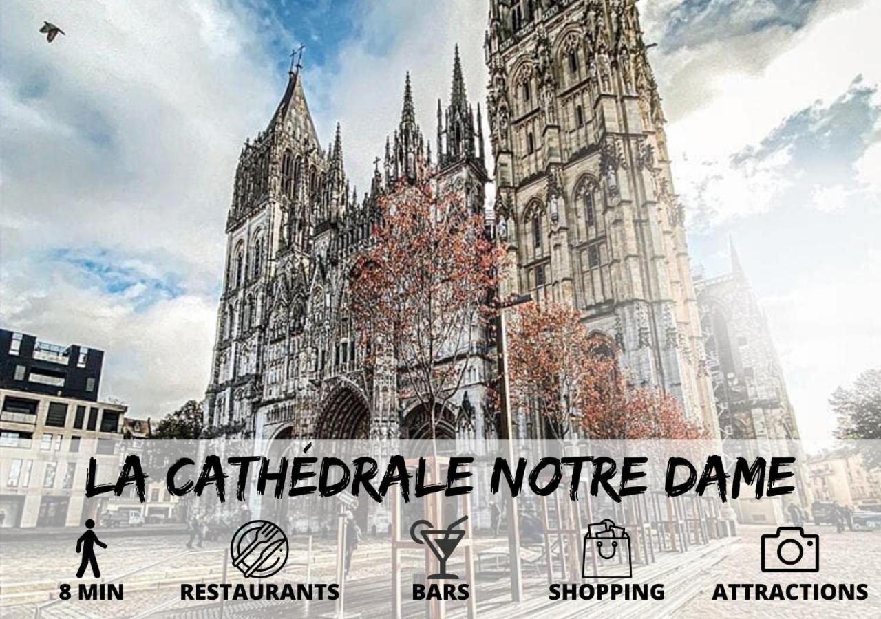 Cosy'Appart - Le Fontenelle Leilighet Rouen Eksteriør bilde